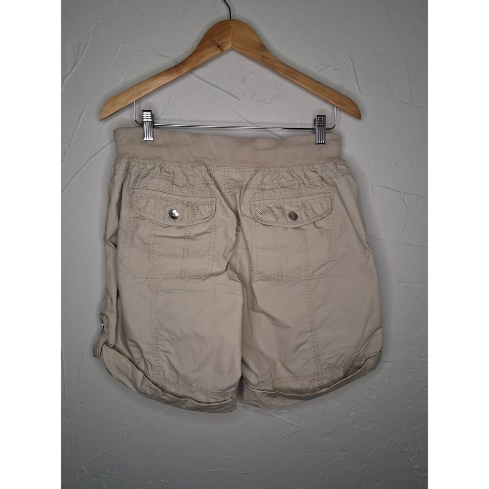 Calvin Klein 100% Cotton Performance  Comfort Shorts Women's Sz M Beige Outdoor - Picture 10 of 10